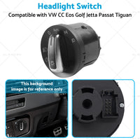 {{ Headlight Switch Suitable for VW CC Eos Golf Jetta Passat Tiguan 5ND941431B }} - Buy Car Parts Online at {{ Kaka Auto Parts }}.
