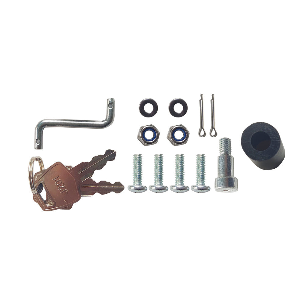 Chrome Power Operated Whale Tail T Handle 12V Folding Lock Suitable For Trailer Canopy