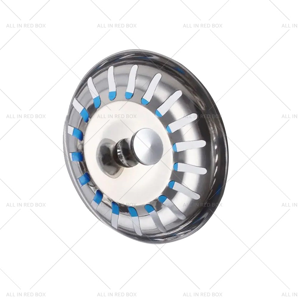 {{ 2PCS Kitchen Sink Strainer Plug Waste Drain Stopper Filter Stainless Steel }} - Buy Car Parts Online at {{ Kaka Auto Parts }}.