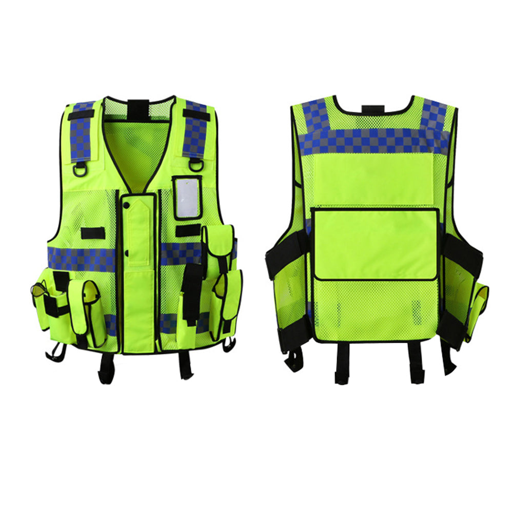 Reflective High-Visibility Safety Vest Suitable For Executive & Worksite Use