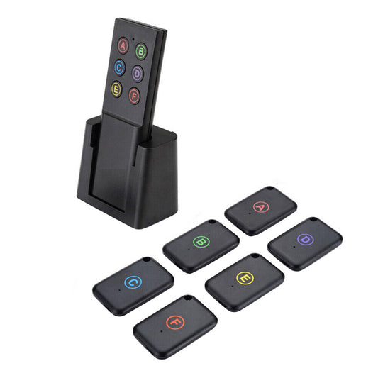 Wallet Tracker Transmitter With 6 Receivers Suitable For Anti-Lost Wireless Key Finder and Remote Key Use