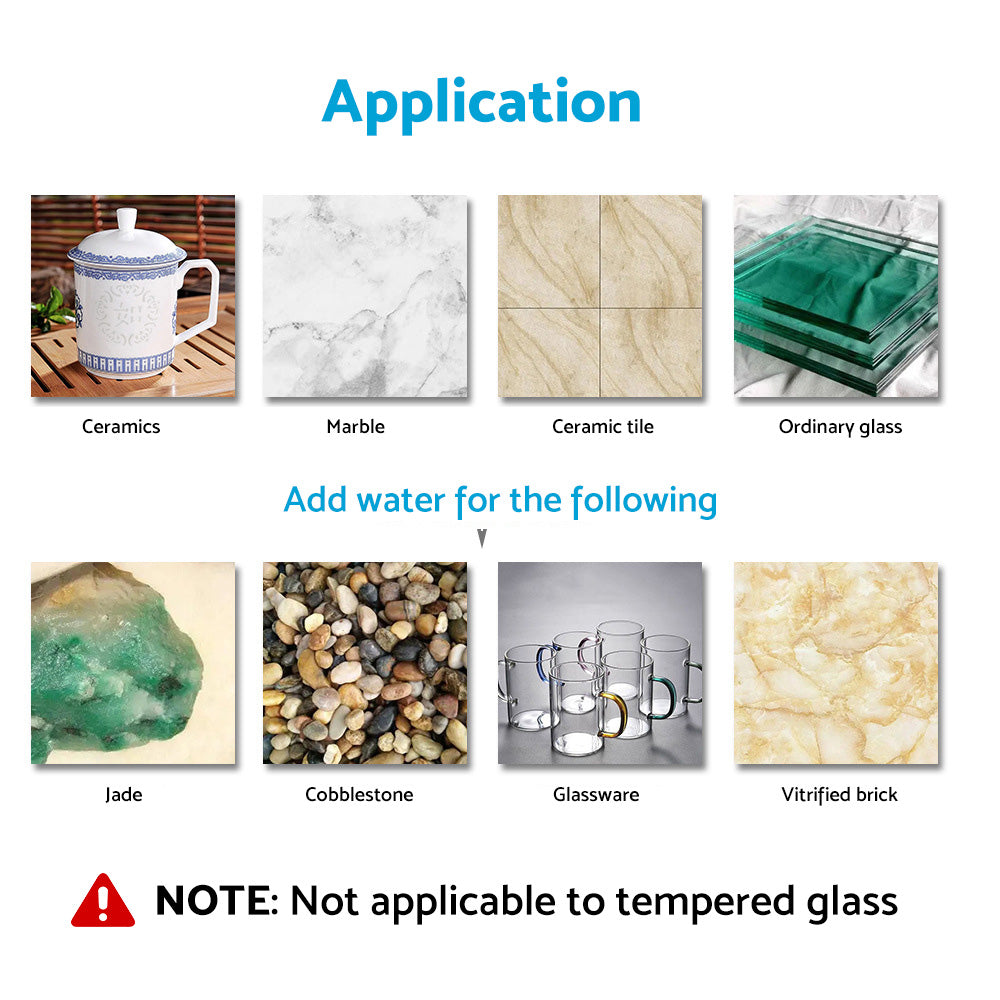 60° 50mm Diamond Chamfer Finger Bit Suitable For Ceramic Tile Milling & Edge Cutting