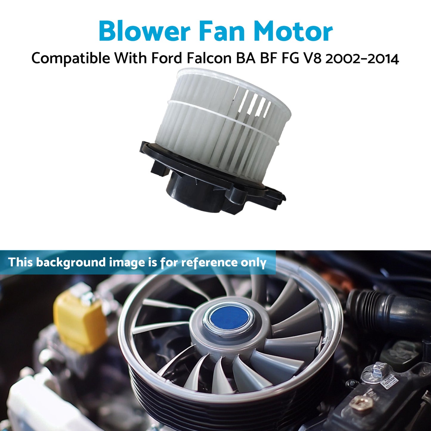 {{ HVAC Blower Fan Motor Dashboard Suitable For Ford Falcon BA BF FG 6Cyl V8 02-14 }} - Buy Car Parts Online at {{ Kaka Auto Parts }}.