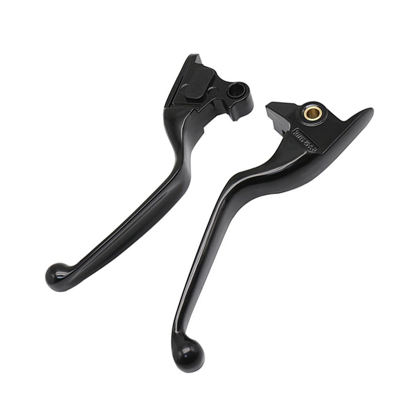 2x Brake Clutch Levers Suitable For Harley 2015-2023 Softail Slim Fat Boy