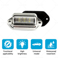 {{ 6 LED License Number Plate Light Lamps Suitable for Truck SUV Trailer Lorry }} - Buy Car Parts Online at {{ Kaka Auto Parts }}.