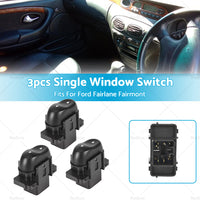 {{ 3PCS Single Window Switch Passenger Side For Ford Fairlane Fairmont AU 1998-2002 }} - Buy Car Parts Online at {{ Kaka Auto Parts }}.