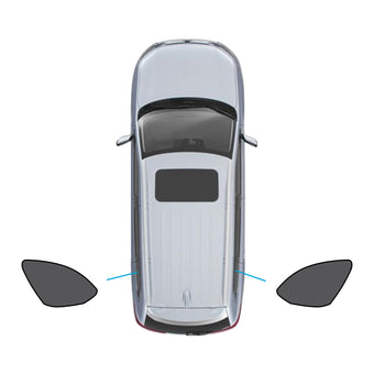 compare product 2x Triangular Car Window Sun Shades Suitable for Mazda CX-9 16-25 UVA Protection