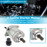 {{ Starter Motor Suitable For Suzuki ATV LTF400 F Eiger King Quad LTF400 Eiger }} - Buy Car Parts Online at {{ Kaka Auto Parts }}.