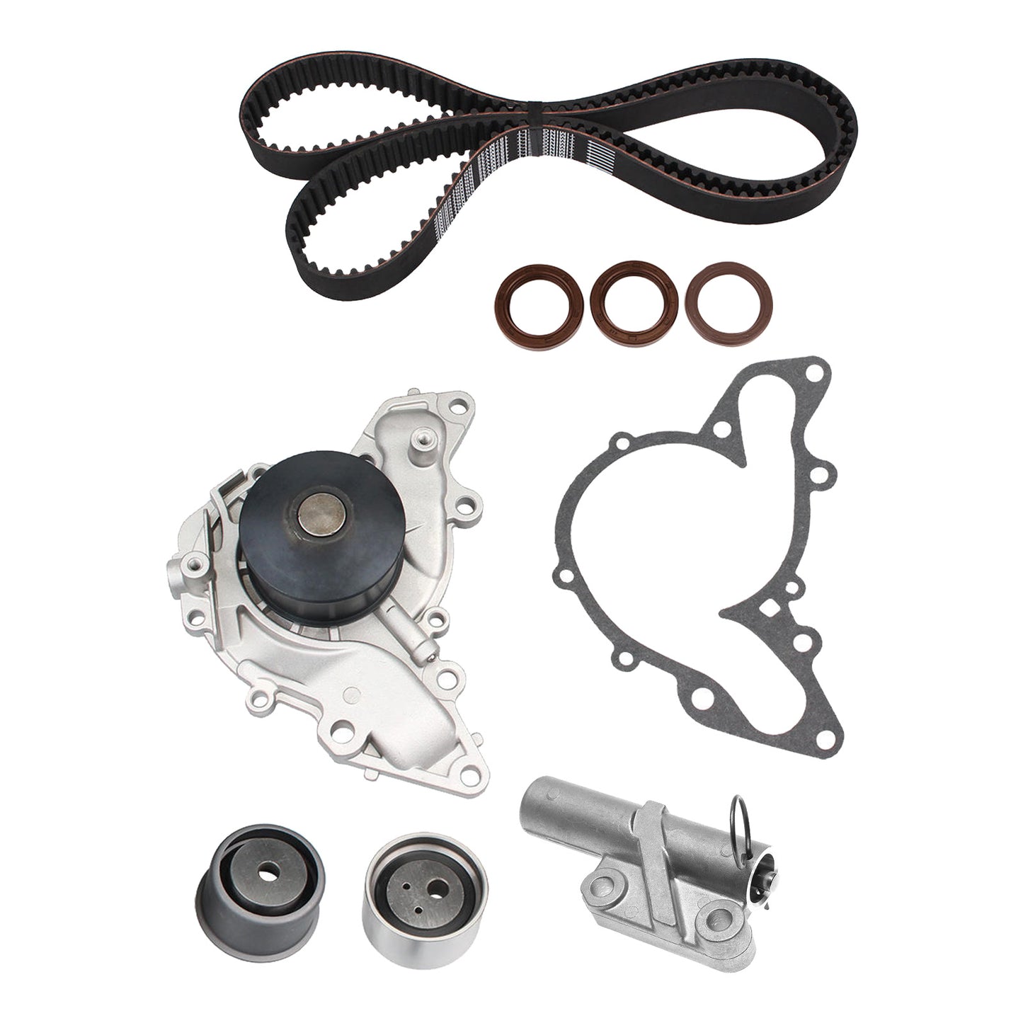 1x Timing Belt Kit w/ Water Pump Suitable For Mitsubishi 380 Magna Verada Pajero
