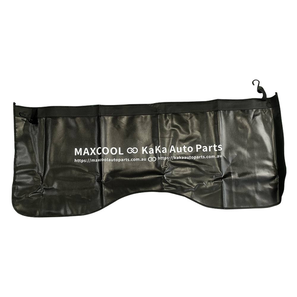 3x PU Leather Magnetic Fender Cover for All Car Models Scratch Protection Mat