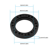Black Steering Wheel Hub Adapter Spacer Suitable For MOMO to NARDI Quick Release