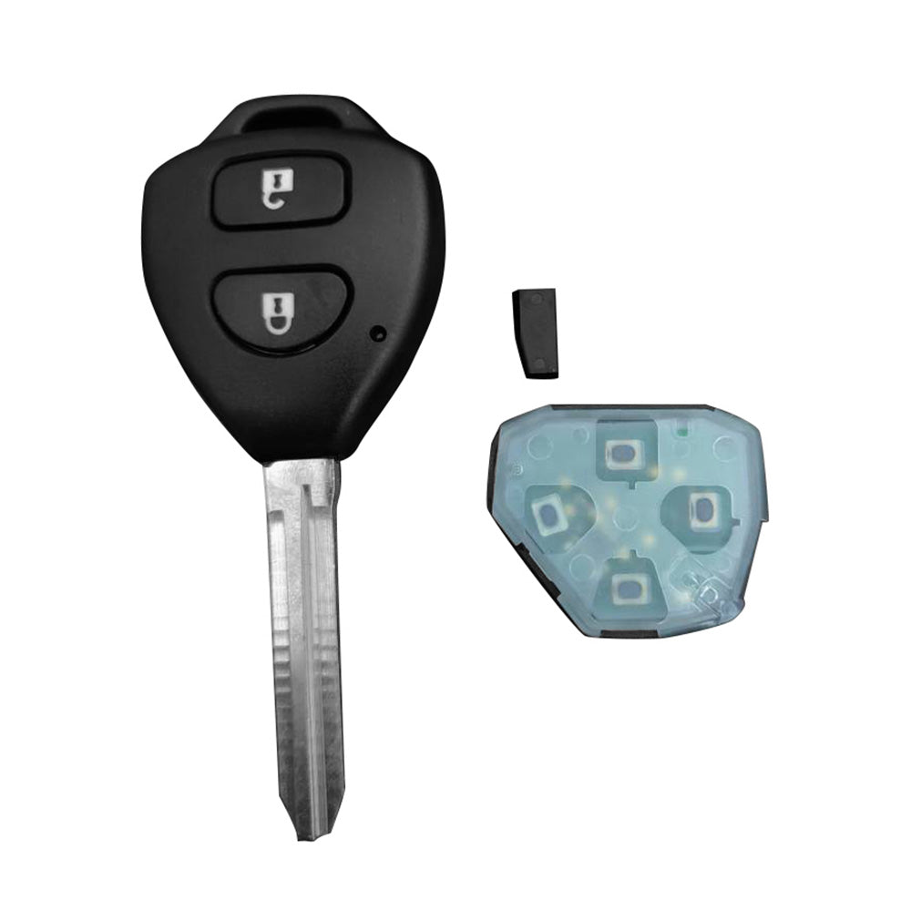 Complete Remote Key Suitable For Toyota Corolla Hiace Rav4 Tarago 2007-2010