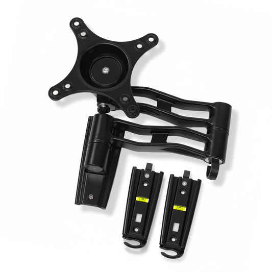 Dual Arm LCD TV Bracket With 2 Wall Plates Suitable For Caravans and RVs