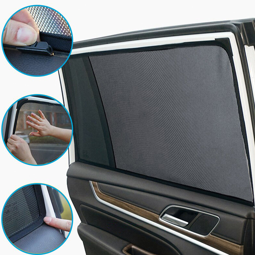 Car Window Sun Shade Magnetic Mesh Suitable For Mitsubishi Outlander 2013-2022