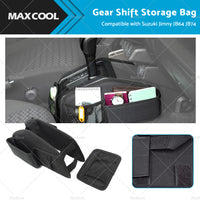 {{ Gear Shift Storage Bag Organizer Tray Suitable For Suzuki Jimny 19-22 JB64 JB74 }} - Buy Car Parts Online at {{ Kaka Auto Parts }}.