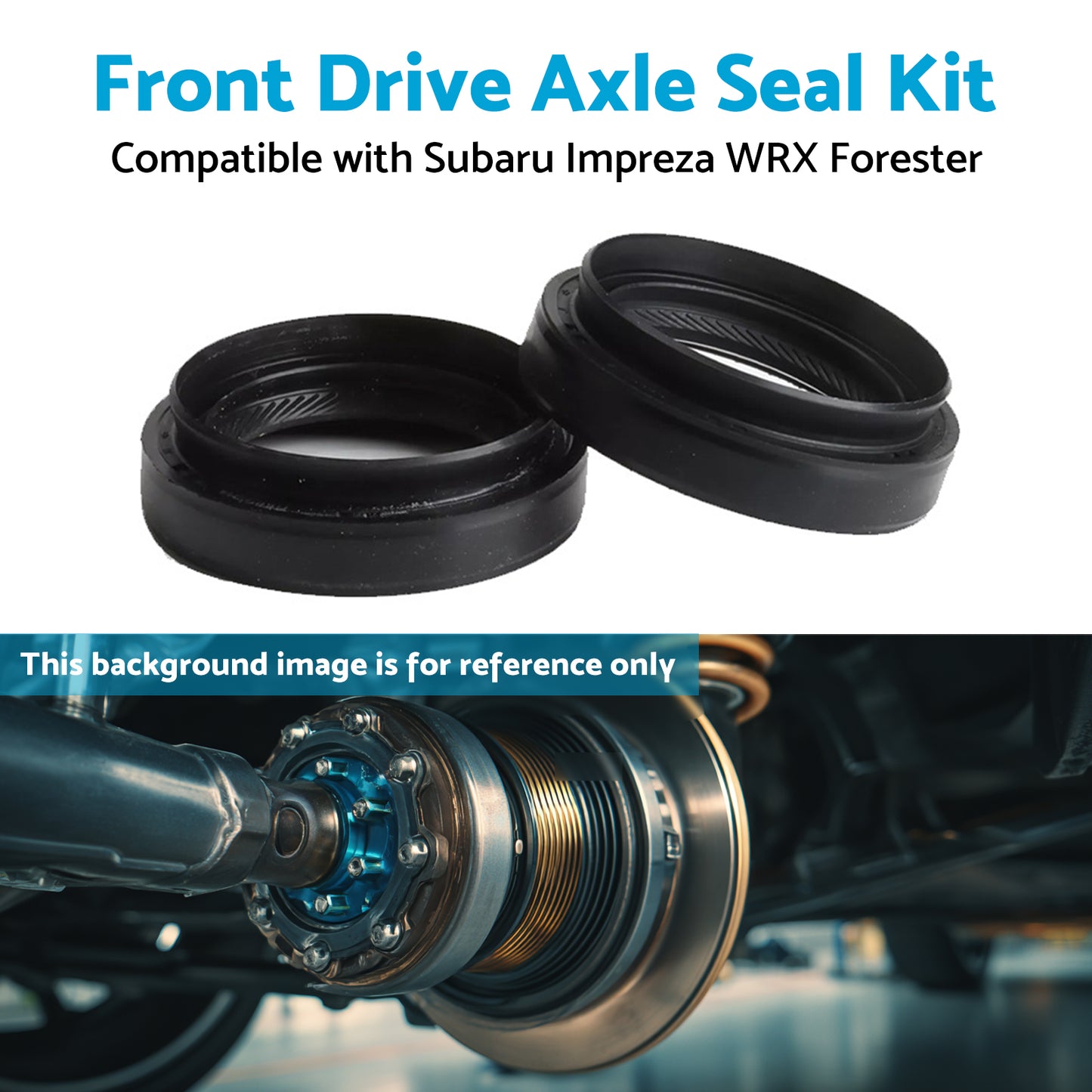 RH & LH Front Axle Seal Kit Suitable for Subaru Impreza WRX Forester 806735290