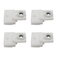 Door Window Glass Track Clip 2-Pair Left & Right Suitable For Isuzu D-MAX / Holden Colorado / Rodeo
