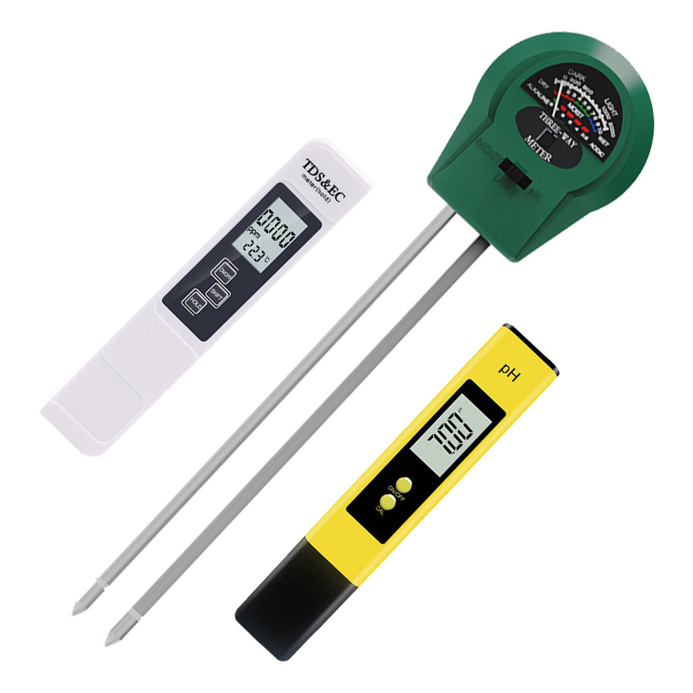 {{ PH Meter TDS PPM Meter Soild PH Tester 3 in 1 for Home Water and Garden Soil Use }} - Buy Car Parts Online at {{ Kaka Auto Parts }}.