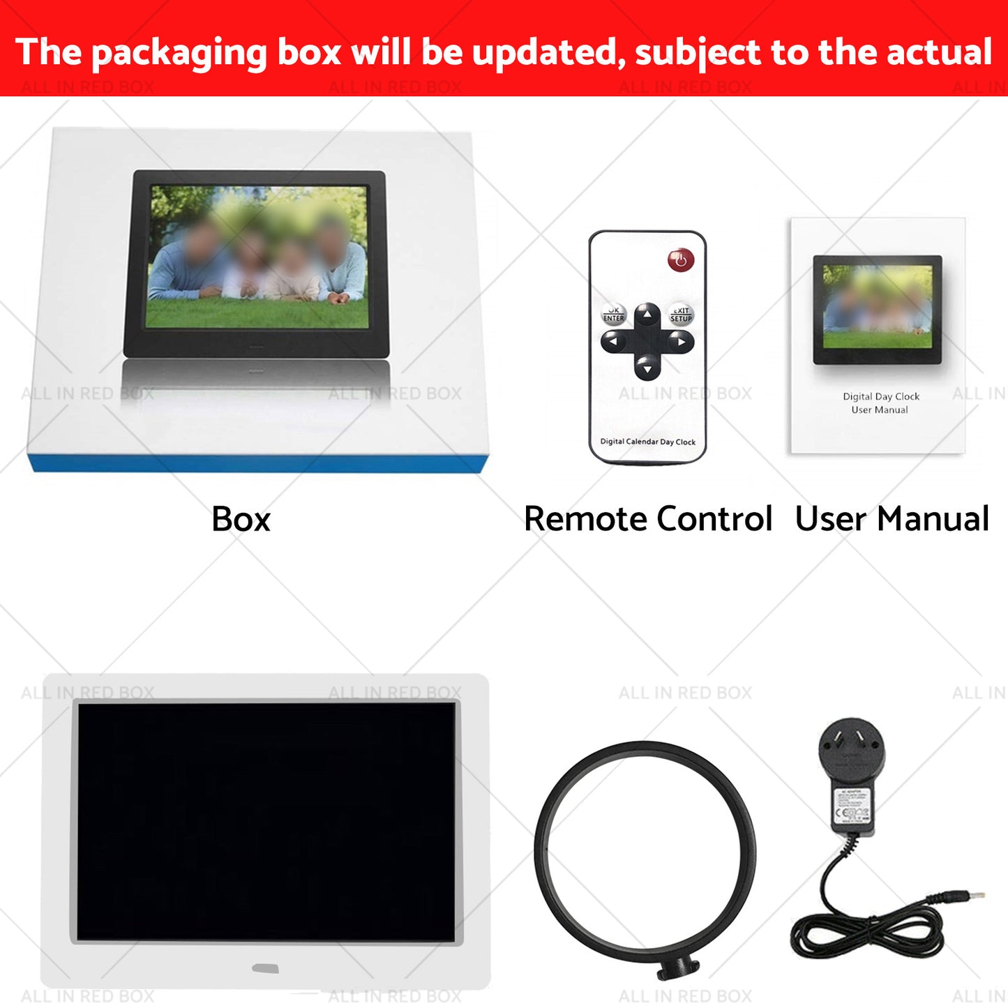 {{ 7  LED Large Digital Day Clock Calendar Dementia Date Week Month Year Time Wall }} - Buy Car Parts Online at {{ Kaka Auto Parts }}.