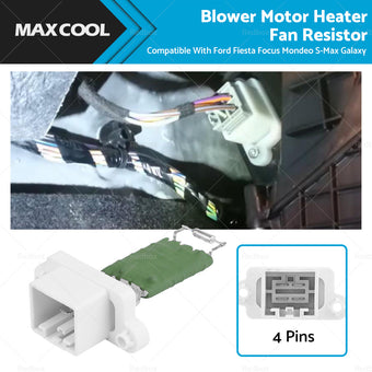 compare product Blower Motor Heater Fan Resistor Suitable For Ford Fiesta Focus Mondeo S-Max
