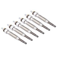 6x Glow Plugs Suitable For Nissan Patrol GU Y61 1997-2000 RD28Ti 2.8L Turbo Diesel 6Cyl