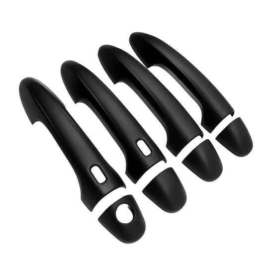 4PCS Door Handle Cover Matte Black Suitable For Toyota Hilux N80 2015-2021