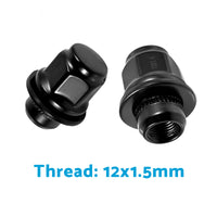24x Extreme 12x1.5mm Alloy Wheel Lug Nuts Suitable For Toyota Landcruiser 200