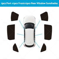 {{ Magnetic Car Window Sun Blind Shade Mesh for Mazda CX-8 CX8 2018-2023 Sunshade }} - Buy Car Parts Online at {{ Kaka Auto Parts }}.