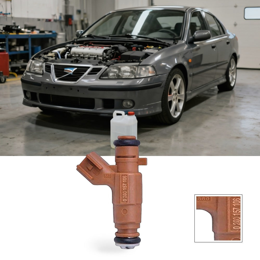 Fuel Injector Suitable for Cadillac BLS Saab 9-3 9-5 2.8L V6 0280157106 12625902 - BG1