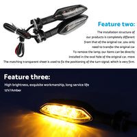LED Turn Signal Light Suitable For Yamaha MT-01 MT-03 MT-07 MT-09 MT-25 MT-10