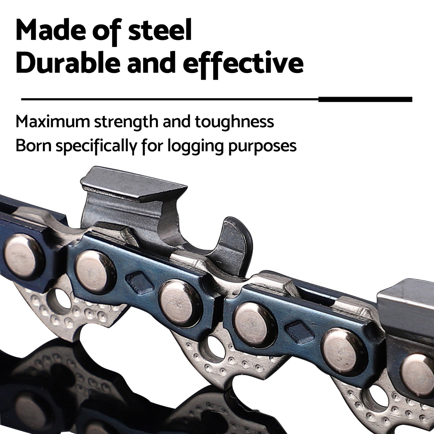 3x 20'' 3/8 .058 72DL Chainsaw Chain Suitable For Partner Jonsered Makita Opem