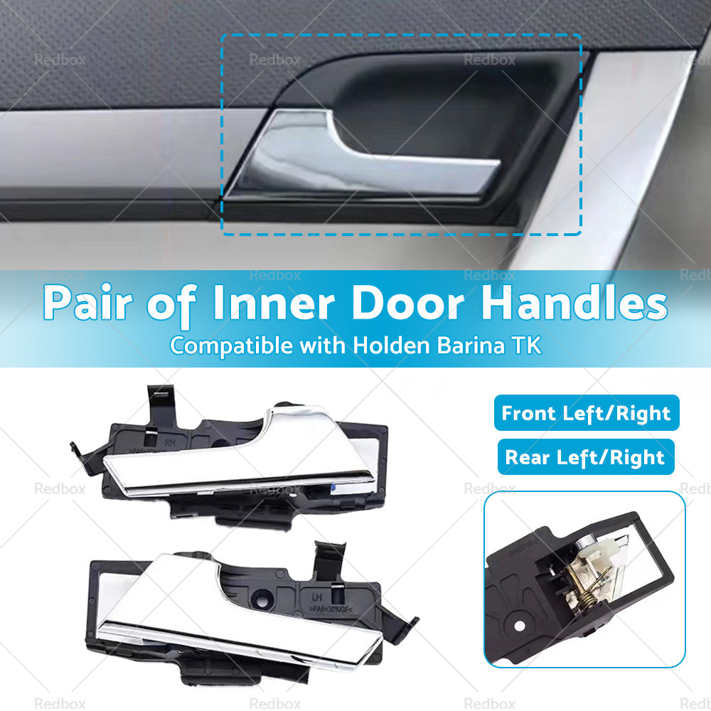 {{ Front Rear Pair Left Right Inner Door Handle Suitable for Holden Barina TK 05-11 }} - Buy Car Parts Online at {{ Kaka Auto Parts }}.
