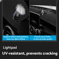 {{ Dash Mat Microfiber Leather Anti-Slip Suitable For BYD Seal With HUD 2023-On }} - Buy Car Parts Online at {{ Kaka Auto Parts }}.