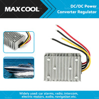 {{ DC or DC Power Converter Regulator 8V-40V Step Down Up to 13.8V 25A 345W Waterproof }} - Buy Car Parts Online at {{ Kaka Auto Parts }}.