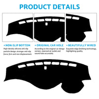 Non-Slip Dash Mat Dashboard Cover Suitable For Honda Odyssey RB 2.4L K24A 2009-2013