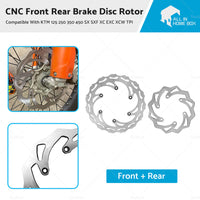 {{ CNC Front Rear Brake Disc Rotor Suitable For KTM 125 250 350 450 SX SXF XC EXC }} - Buy Car Parts Online at {{ Kaka Auto Parts }}.