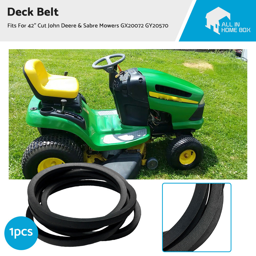 {{ Deck Belt For 42 inch  Cut John Deere  and  Sabre Mowers GX20072 GY20570 }} - Buy Car Parts Online at {{ Kaka Auto Parts }}.