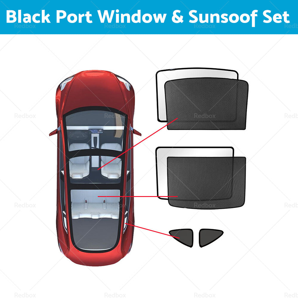 {{ For Tesla Model Y Glass Sun Roof Shade Sunroof Window UV Film Blind Sunshade Mesh }} - Buy Car Parts Online at {{ Kaka Auto Parts }}.