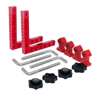 compare product 90 Degree Positioning Squares Right Angle Clamp Set Suitable For Woodworking Carpenter Clamping
