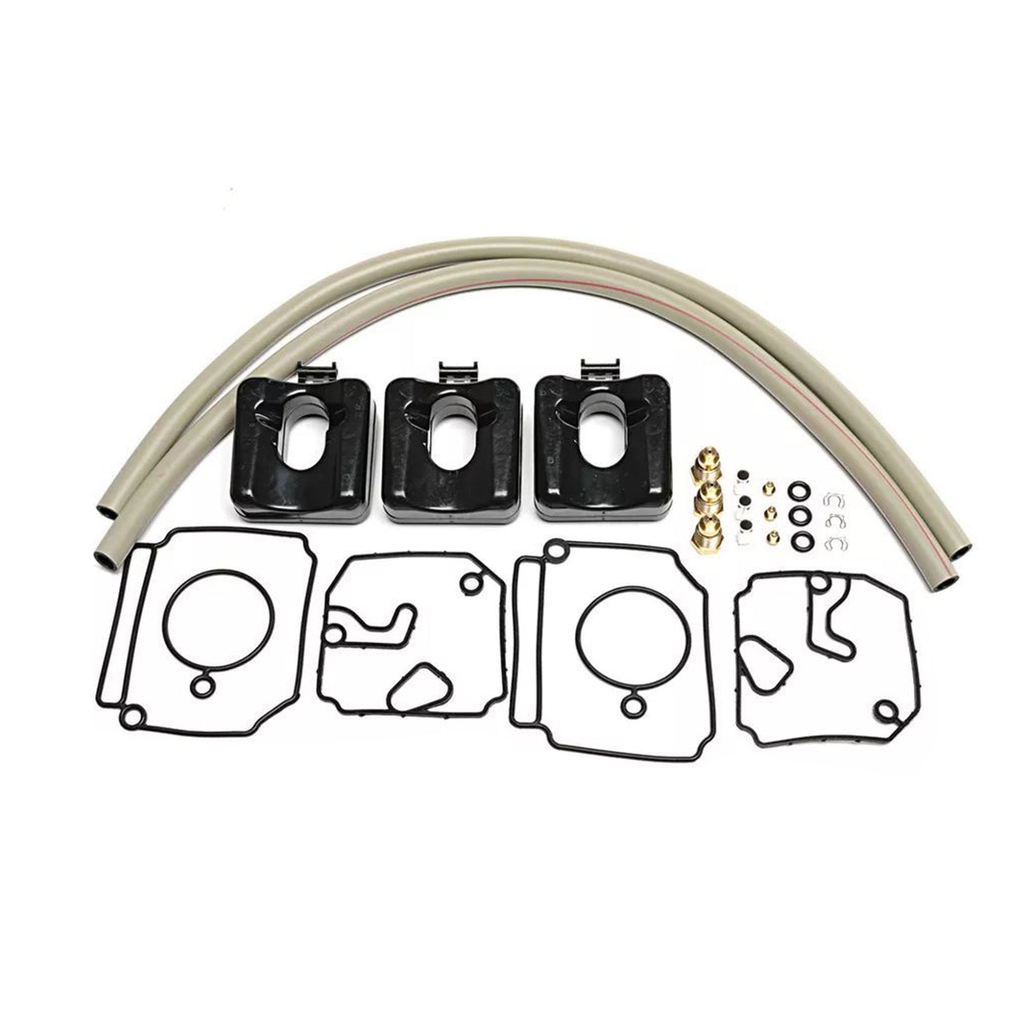 {{ 3xCarburetor Carb Rebuild Kit Suitable ForYamaha 2 Stroke 40/50HP Outboard Motor }} - Buy Car Parts Online at {{ Kaka Auto Parts }}.