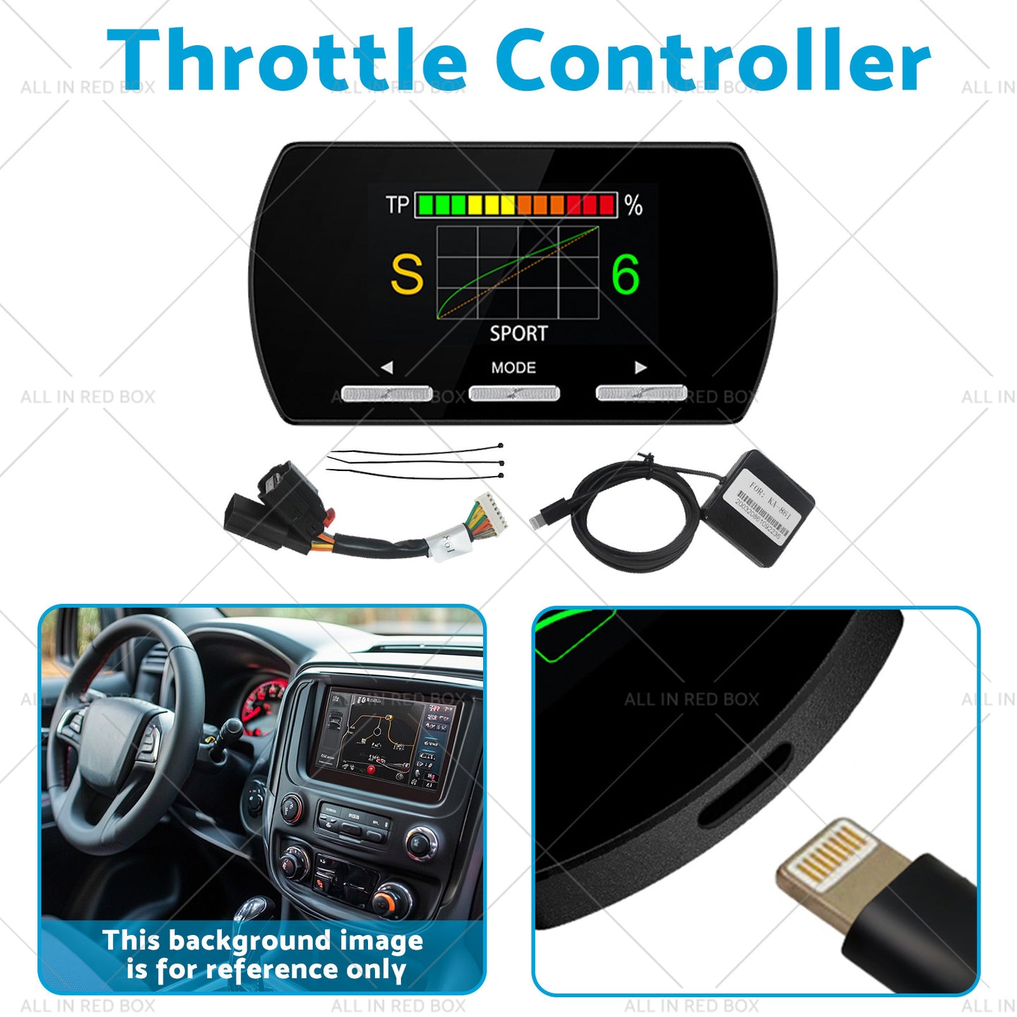 {{ Electronic Throttle Controller Suitable for Mercedes CLK-Class 00-09 14 Modes }} - Buy Car Parts Online at {{ Kaka Auto Parts }}.