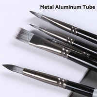 Artist Paint Brush Set 19x Suitable For Watercolour, Acrylic, and Oil Painting with Sponge Brushes