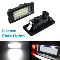2x LED License Number Plate Light Lamps Suitable For BMW E90 E92 E93 E39 M5 E70
