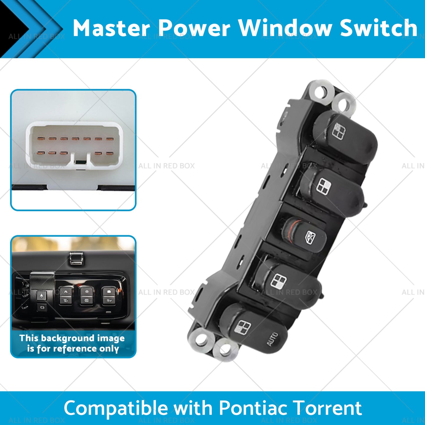 {{ Master Power Window Switch Suitable for Pontiac Torrent 06-09 22723794 1S13640 }} - Buy Car Parts Online at {{ Kaka Auto Parts }}.