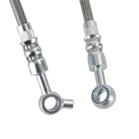 Front & Rear Braided Brake Line Hose Set Suitable For Nissan Patrol GQ Y60 1988–1997 / Ford Maverick DA 1988–1994