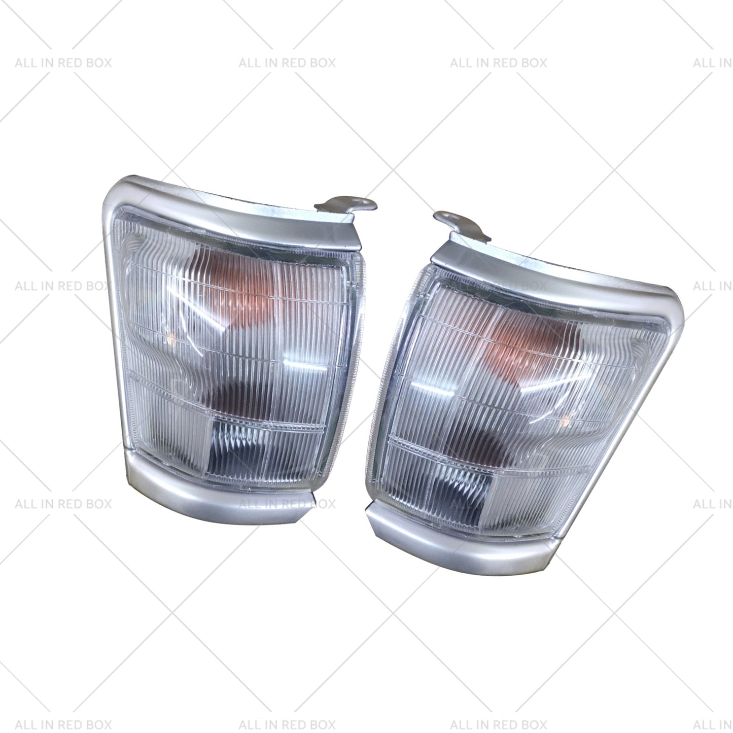 {{ Pair Clear Corner Indicator Blinker Park Lights Suitable for 97-01 Toyota Hilux }} - Buy Car Parts Online at {{ Kaka Auto Parts }}.