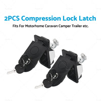 {{ 2PCS Compression Lock Latch Rounded End Tool Box For Caravan Camper Trailer }} - Buy Car Parts Online at {{ Kaka Auto Parts }}.