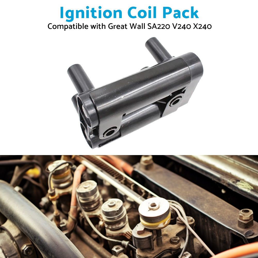 {{ Ignition Coil Pack Suitable for Great Wall SA220 V240 X240 2. 2L 2. 4L 19005270 }} - Buy Car Parts Online at {{ Kaka Auto Parts }}.