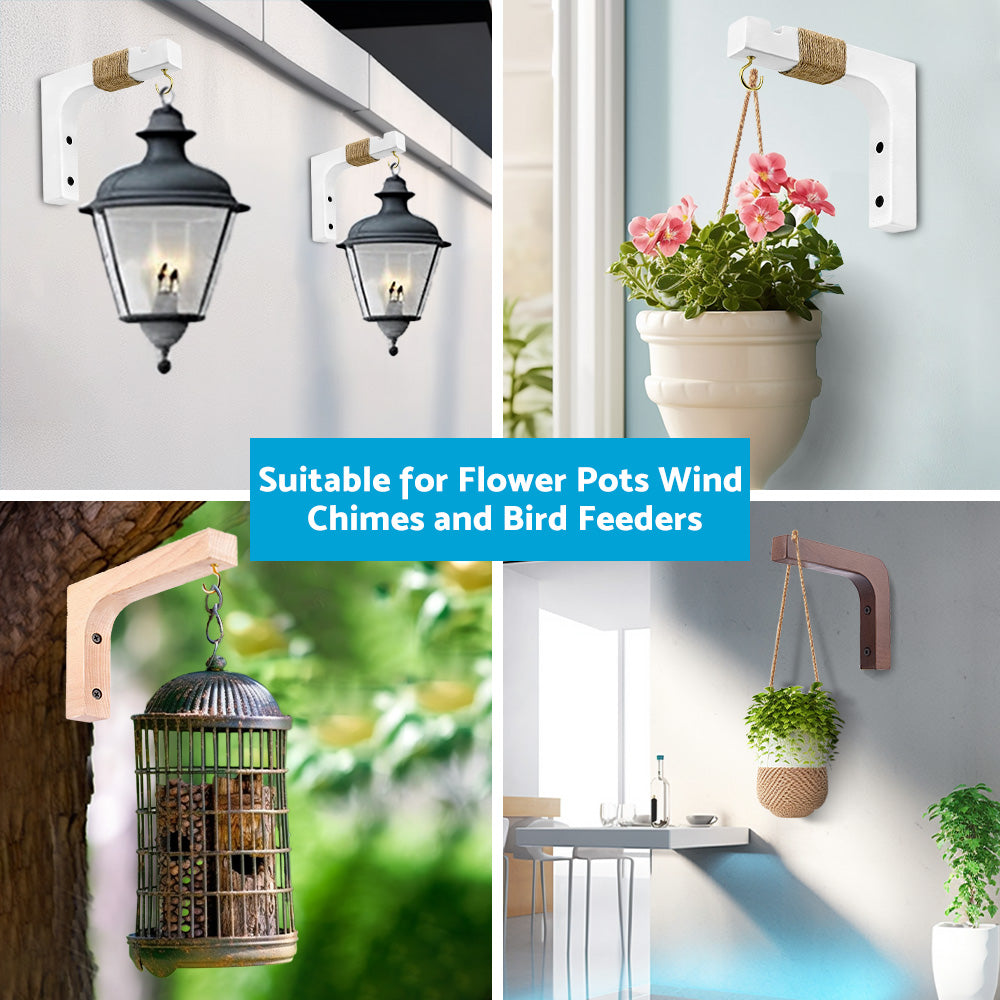 {{ Plant Hanger Hanging Plant Hook Wooden Hanging Basket Wall Plant Hook Flower Pot }} - Buy Car Parts Online at {{ Kaka Auto Parts }}.