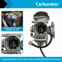 {{ Carby Carburetor Carb Suitable For CF Moto 300cc-500cc CF188 CF500 KFX400 YFM400 }} - Buy Car Parts Online at {{ Kaka Auto Parts }}.